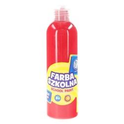 Farby plakatowe Astra szkolne kolor: czerwony ciemny 250 ml 1 kol.