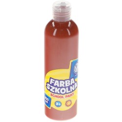 Farby plakatowe Astra szkolne kolor: brązowy 250 ml 1 kol.