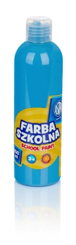 Farby plakatowe Astra szkolne kolor: niebieski 250 ml 1 kol.