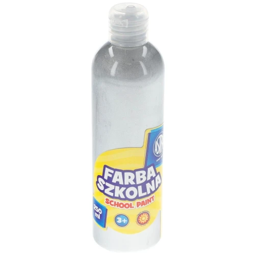 Farby plakatowe Astra szkolne kolor: srebrny 250 ml 1 kol.
