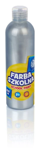 Farby plakatowe Astra szkolne kolor: srebrny 250 ml 1 kol.