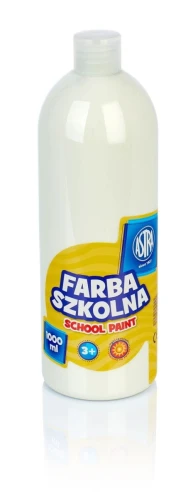 Farby plakatowe Astra szkolne kolor: biały 1000 ml 1 kol.