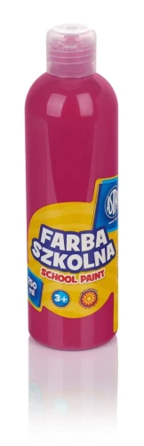 Farby plakatowe Astra szkolne kolor: różowy 250 ml 1 kol.