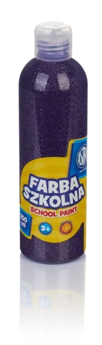 Farby plakatowe Astra szkolne kolor: fioletowy 250 ml 1 kol.
