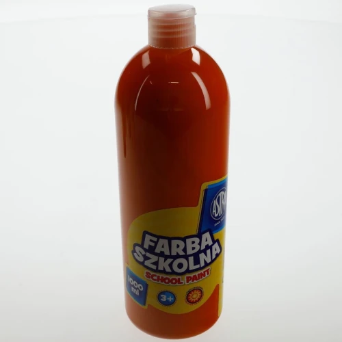 Farby plakatowe Astra szkolne kolor: pomarańczowy 1000 ml 1 kol.