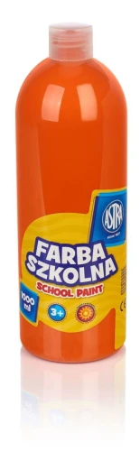 Farby plakatowe Astra szkolne kolor: pomarańczowy 1000 ml 1 kol.