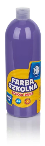 Farby plakatowe Astra szkolne kolor: fioletowy 1000 ml 1 kol.