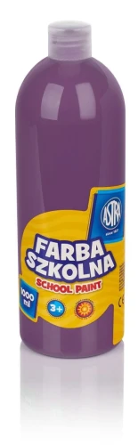 Farby plakatowe Astra szkolne kolor: śliwkowy 1000 ml 1 kol.