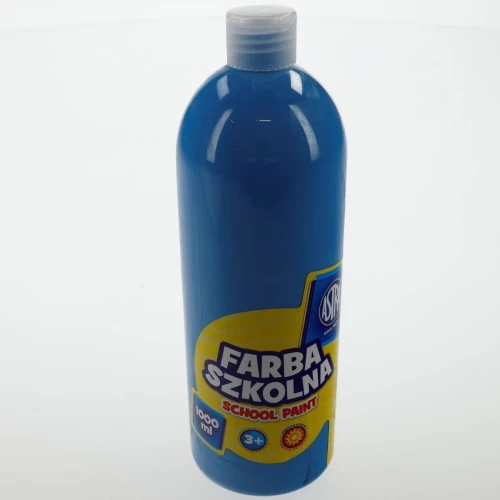 Farby plakatowe Astra szkolne kolor: niebieski 1000 ml 1 kol.