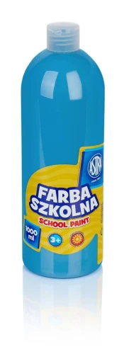 Farby plakatowe Astra szkolne kolor: niebieski 1000 ml 1 kol.