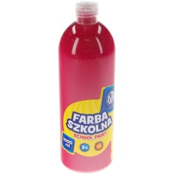 Farby plakatowe Astra szkolne kolor: różowy 1000 ml 1 kol.