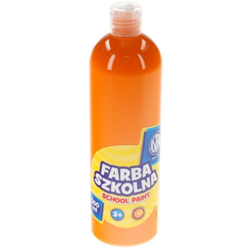 Farby plakatowe Astra kolor: pomarańczowy 500 ml 1 kol. (301112007)