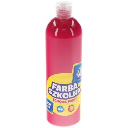Farby plakatowe Astra kolor: różowy 500 ml 1 kol. (301109003)