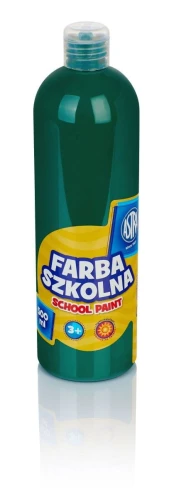 Farby plakatowe Astra kolor: zielony ciemny 500 ml 1 kol. (301109005)