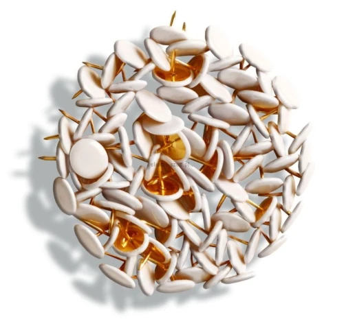 Pinezki Tetis kolor: biały 100 szt (GP200-B)