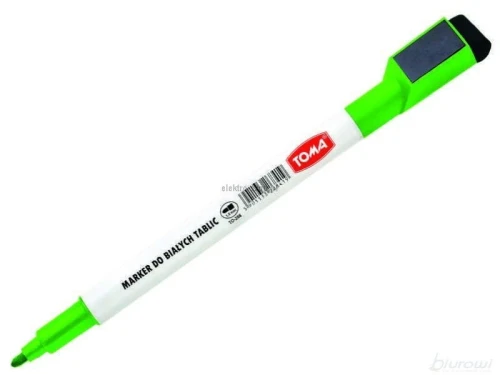 Marker suchościeralny Toma z magnesem, zielony 1,5 mm okrągła końcówka (TO-268 4 2)