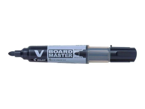Marker suchościeralny Pilot V Board Master, czarny 2,3 mm okrągła końcówka (WBMA-VBM-M-B-BG)