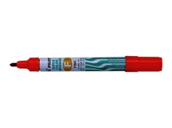 Marker permanentny Pilot, czerwony 1,0 mm okrągła końcówka (SCA-F-R)