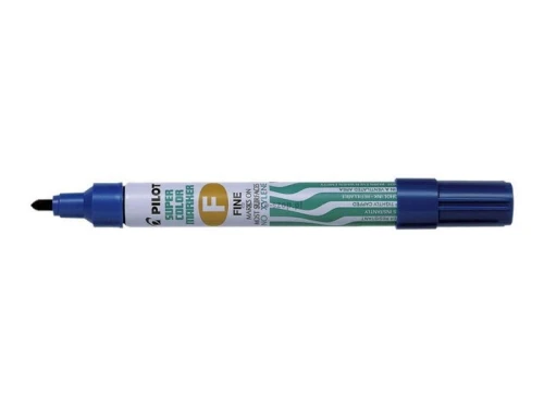 Marker permanentny Pilot, niebieski 1,0 mm okrągła końcówka (SCA-F-L)