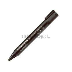 Marker permanentny Staedtler, czarny 2,0-5,0 mm ścięta końcówka (S 350-9)