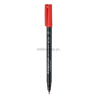 Foliopis Staedtler, czerwony 0,6 mm