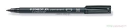 Foliopis Staedtler lumocolor, czarny 0,8-1,0 mm (S 317-9)
