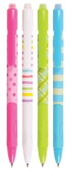 Długopis wymazywalny Cresco RESET CLIC DESIGNE żelowy wymazywalny (450007)