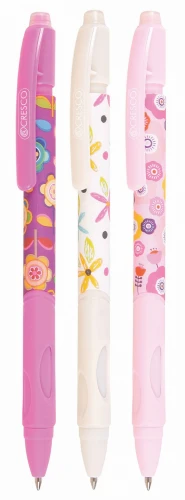 Długopis wymazywalny Cresco RESET CLIC DESIGNE żelowy wymazywalny (450007)