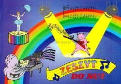 Zeszyt do nut Protos A5 8k. pięciolinia 210 mm x 148 mm