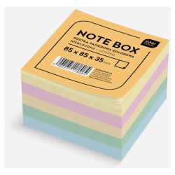 Kostka papierowa Interdruk - mix 85 mm x 85 mm x 35 mm (KOSPAPFKNK)
