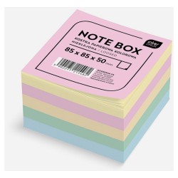 Kostka papierowa Interdruk - mix 85 mm x 85 mm x 50 mm (KOSPAPFKNK5)