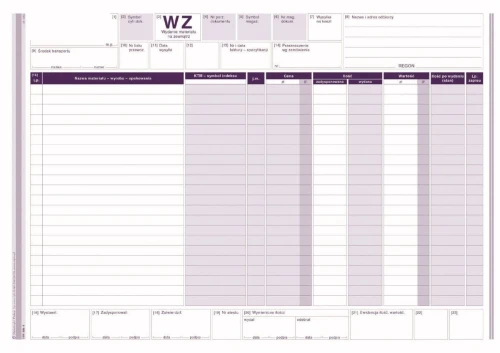 Druk samokopiujący S wiel. A4 80k. (385-1)
