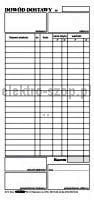 Druk samokopiujący Stolgraf dowód dostawy 1/3 A4 1/3 A4 100k. (M19)