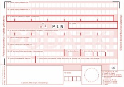 Druk samokopiujący Michalczyk i Prokop Podatki polecenie przelewu/wpłata gotówkowa 2-odc. A6 80k. (471-5)