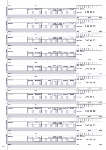 Druk offsetowy Michalczyk i Prokop Kwitariusz przychodowy A4 A4 30k. (400-1)