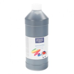 Farby plakatowe Lefranc&amp;Bourgeois kolor: czarny 1000 ml 1 kol. (188523)