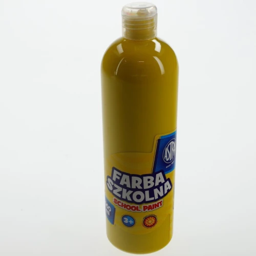 Farby plakatowe Astra kolor: żółty 500 ml 1 kol.