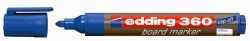 Marker suchościeralny Edding 360, niebieski 1,5-3,00 mm okrągła końcówka