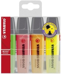 Zakreślacz Stabilo BOSS, mix 2,0-5,0 mm (70/4)