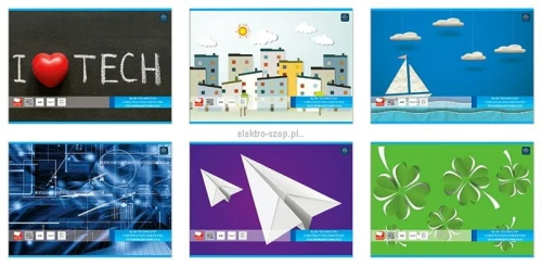 Blok techniczny Interdruk A4 biały 170g 10k (BLT)