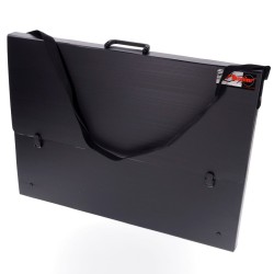 Teczka rysunkowa Leniar B2 - czarny 730 mm x 520 mm (90421)