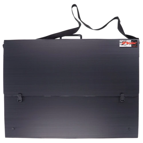 Teczka rysunkowa Leniar B2 - czarny 730 mm x 520 mm (90421)