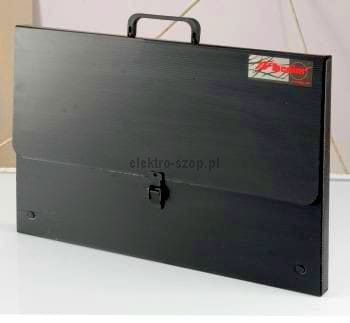Teczka rysunkowa Leniar A3 - czarny 435 mm x 315 mm (90419)