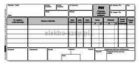 Druk samokopiujący Stolgraf RW 5 poz. 1/3 A4 1/3 A4 100k. (M34)