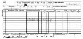 Druk samokopiujący Stolgraf WZ duży 1/3 A3 1/3 A3 100k. (M2)