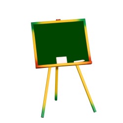 Tablica kredowa Bączek SZKOLNA KOLOR - czarny lub zielony 835 mm x 490 mm (06136)