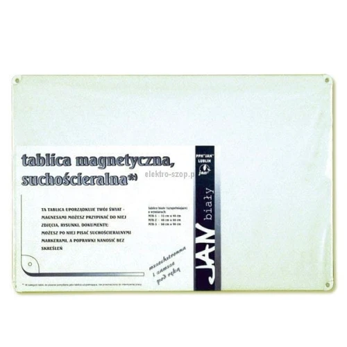 Tablica suchościeralna Jan 660 mm x 960 mm (MTB-3)