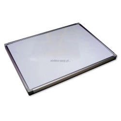 Tablica suchościeralno-magnetyczna Memoboards 80 x 60 cm w ramie aluminiowej Classic
