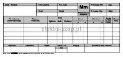 Druk samokopiujący Stolgraf MM 5 poziomy 1/3 A4 100k. (M33)