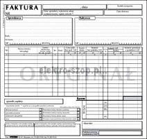 Druk samokopiujący Stolgraf faktura VAT 2/3 A4 (1+2) uniwersalna 2/3 A4 100k. (F21)